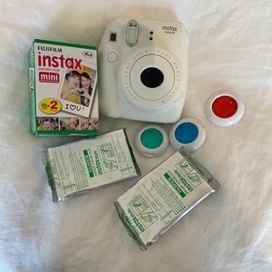 Polaroid camera and accessories